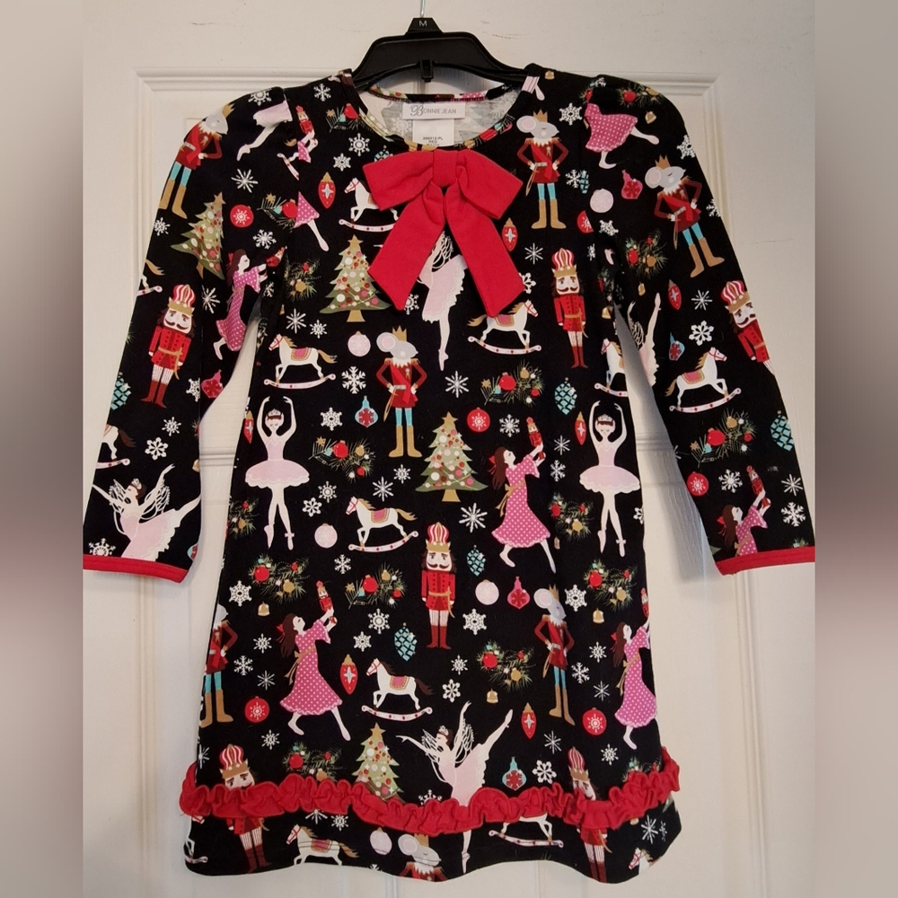 Girls Christmas Nutcracker Dress 5t